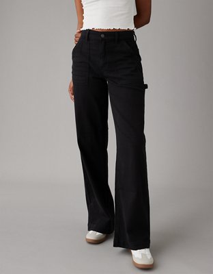 Black Wide Leg Jeans for Women