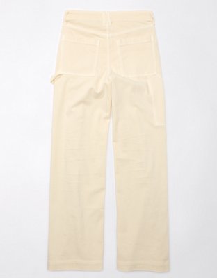 AE Dreamy Drape Woven Super High-Waisted Baggy Wide-Leg Pant