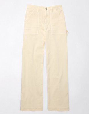 AE Dreamy Drape Woven Super High-Waisted Baggy Wide-Leg Pant