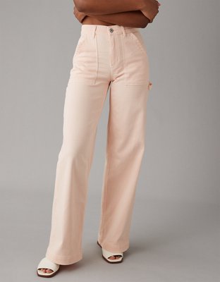 AE Dreamy Drape Stretch Super High-Waisted Baggy Wide-Leg Pant