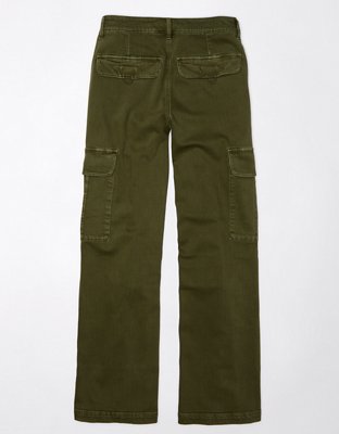 AE Dreamy Drape Stretch Cargo Super High-Waisted Baggy Wide-Leg Pant