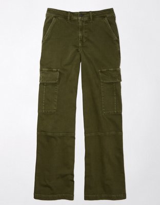 Wide Leg Cargo Jeans with Draped Detail - SWS Store⎮ Streetwear