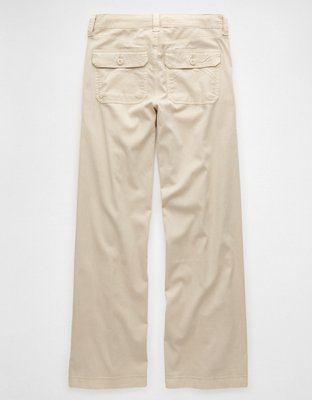 AE Stretch Low-Rise Baggy Wide-Leg Pant