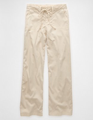AE Stretch Low-Rise Baggy Wide-Leg Pant