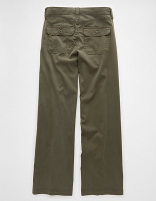 AE Stretch Low-Rise Baggy Wide-Leg Pant
