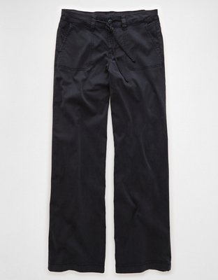 AE Stretch Low-Rise Baggy Wide-Leg Pant