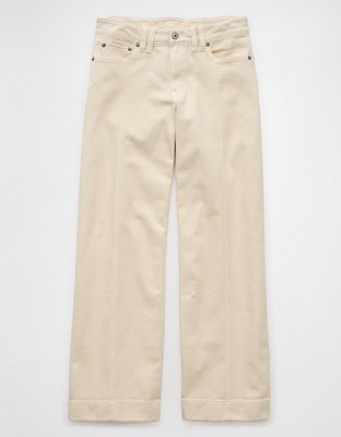 AE Dreamy Drape Stretch Low-Rise Baggy Wide-Leg Pant