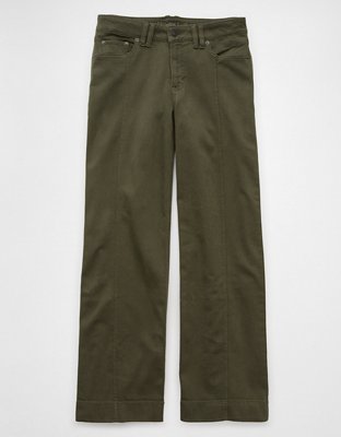 AE Dreamy Drape Stretch Low-Rise Baggy Wide-Leg Pant