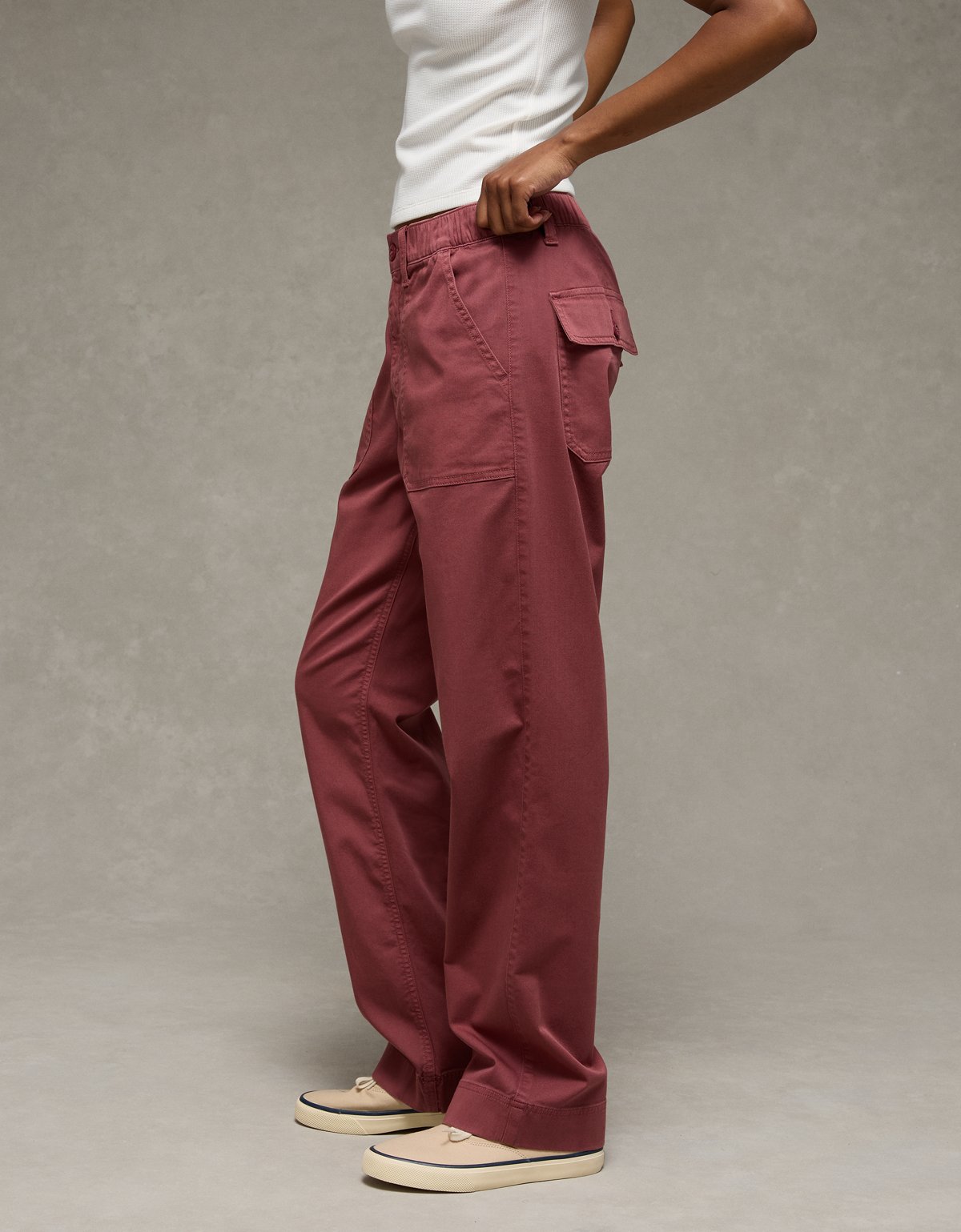 AE Stretch Low-Rise Baggy Utility Pant - image 5