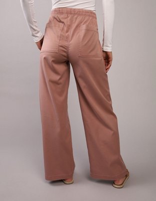 AE Mid-Rise Wide-Leg Pull-On Pant