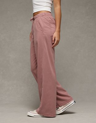 AE Mid-Rise Wide-Leg Pull-On Pant
