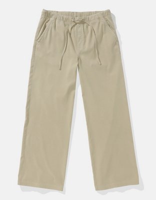 AE Mid-Rise Wide-Leg Pull-On Pant