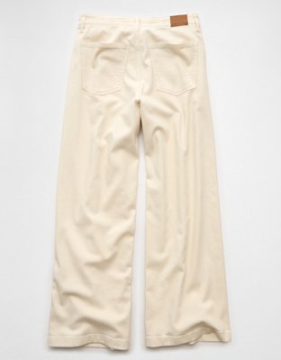 AE Dreamy Drape Stretch Low-Rise Ultra Wide-Leg Pant