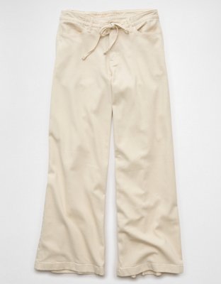 AE Dreamy Drape Stretch Low-Rise Ultra Wide-Leg Pant