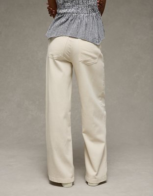 AE Dreamy Drape Stretch Low-Rise Ultra Wide-Leg Pant
