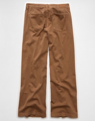 AE Dreamy Drape Stretch Low-Rise Ultra Wide-Leg Pant