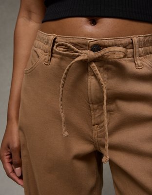 AE Dreamy Drape Stretch Low-Rise Ultra Wide-Leg Pant