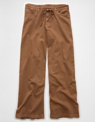 AE Dreamy Drape Stretch Low-Rise Ultra Wide-Leg Pant