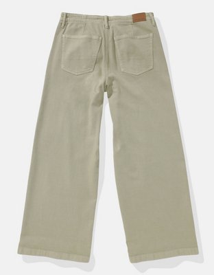 AE Dreamy Drape Stretch Low-Rise Ultra Wide-Leg Pant