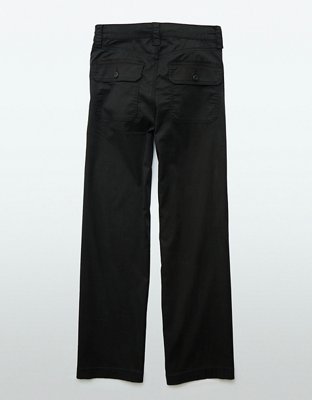 AE Stretch Super High-Waisted Baggy Wide-Leg Pant con un drapeado de ensueño