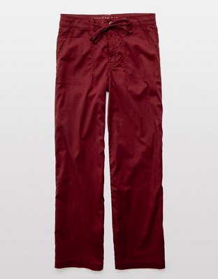 AE Dreamy Drape Stretch Super High-Waisted Baggy Wide-Leg Pant