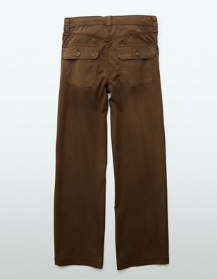 AE Dreamy Drape Stretch Super High-Waisted Baggy Wide-Leg Pant