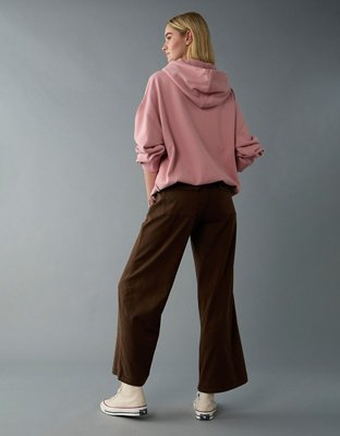 AE Dreamy Drape Stretch Super High-Waisted Baggy Wide-Leg Pant
