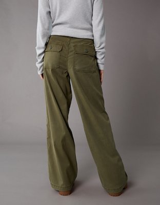 AE Dreamy Drape Stretch Super High-Waisted Baggy Wide-Leg Pant