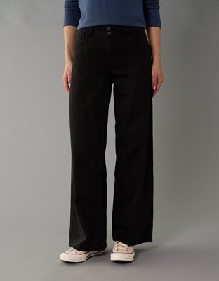 AE Low-Rise Baggy Wide-Leg Pant
