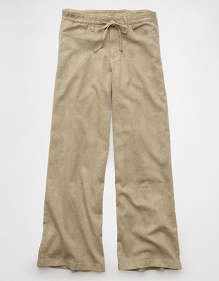 AE Dreamy Drape Stretch Low-Rise Ultra Wide-Leg Pant
