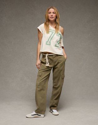 AE Low-Rise Baggy Straight Cargo Pant
