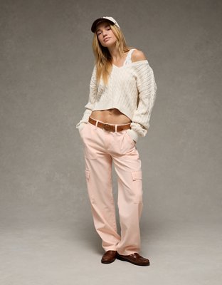 AE Low-Rise Cargo Straight Utility Pant