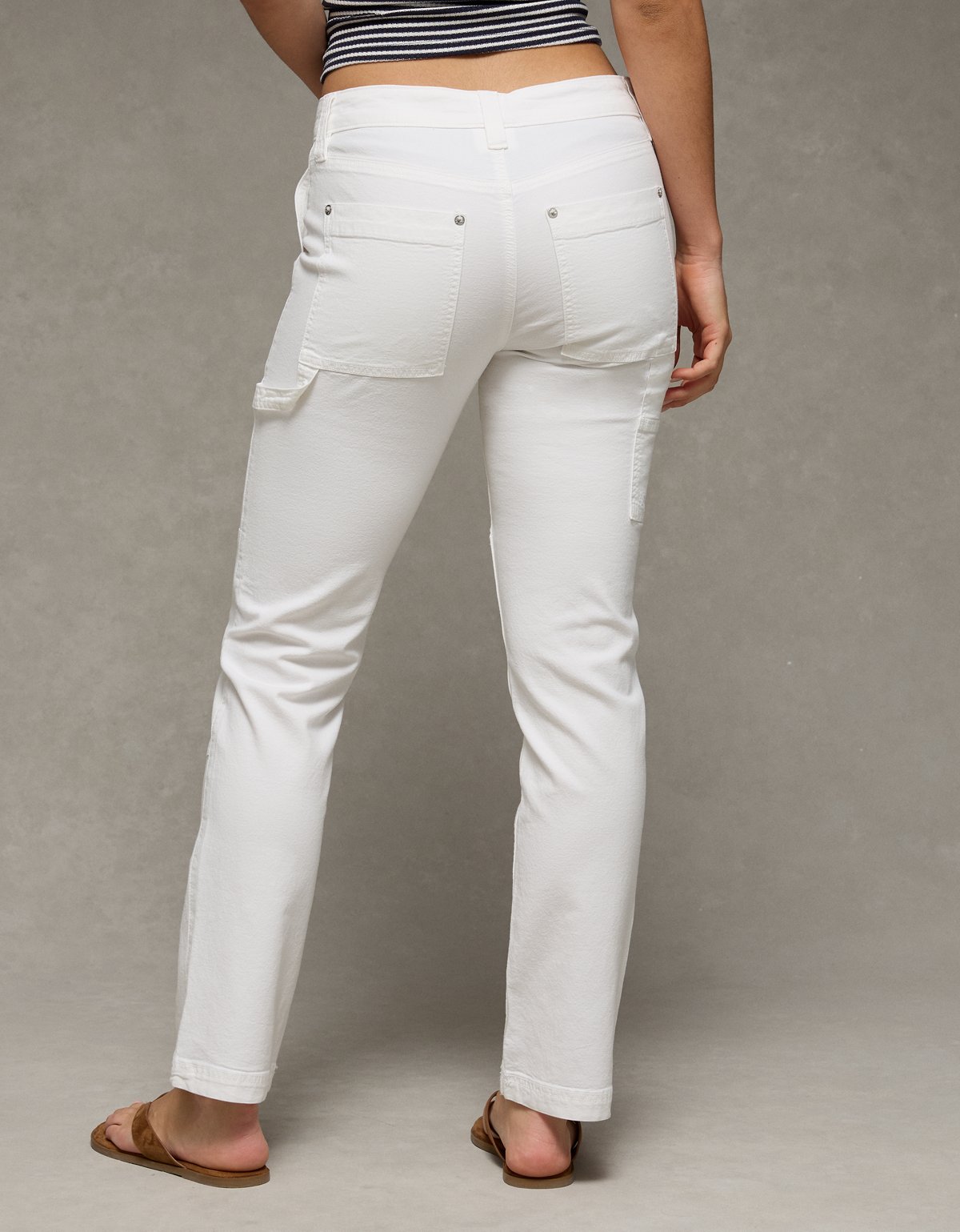 AE Stretch High-Waisted Carpenter Pant - image 2