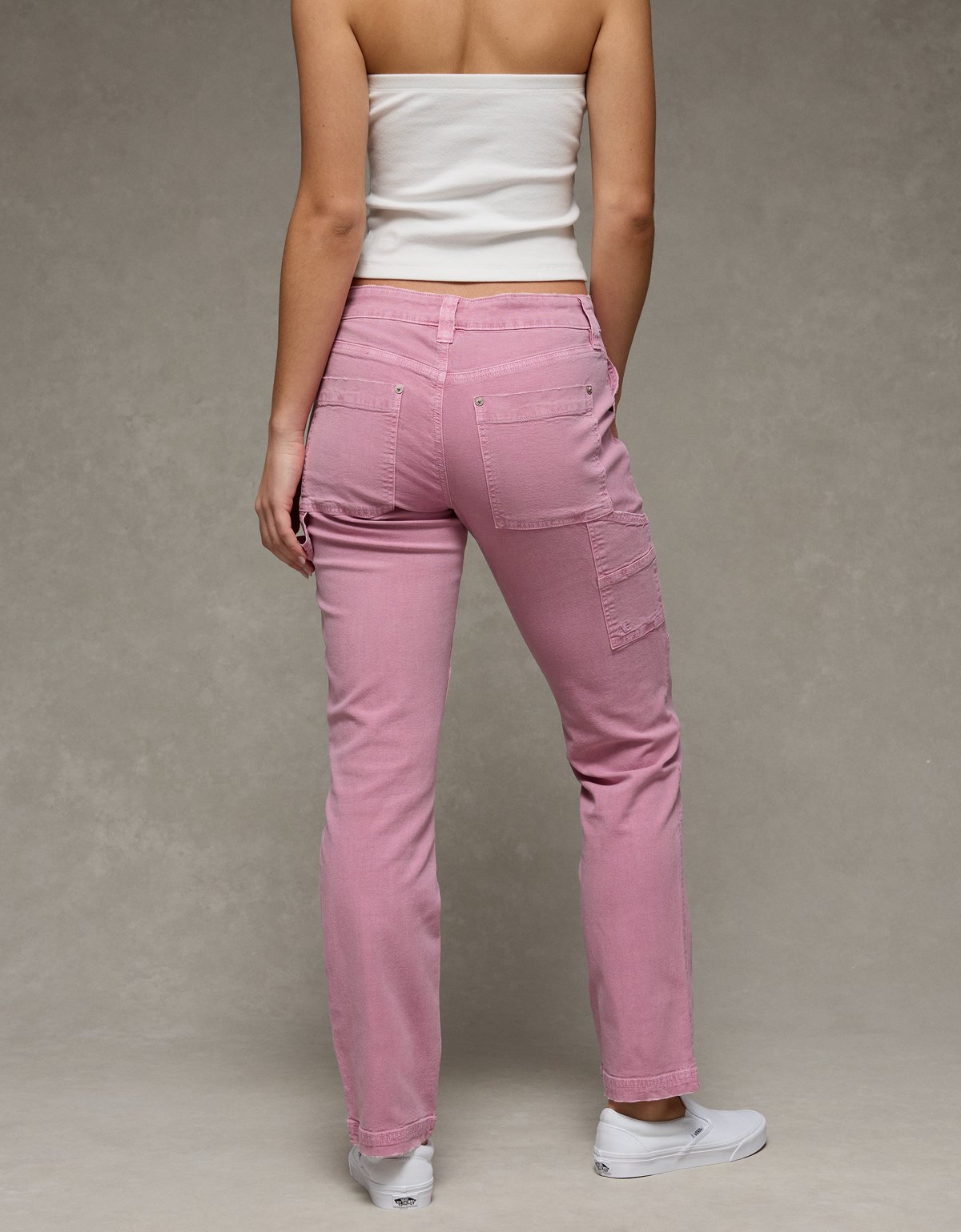 AE Stretch High-Waisted Carpenter Pant - image 2