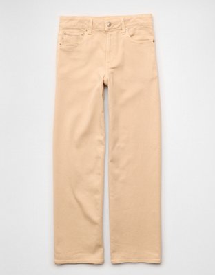 AE Stretch Super High-Waisted Wide-Leg Pant