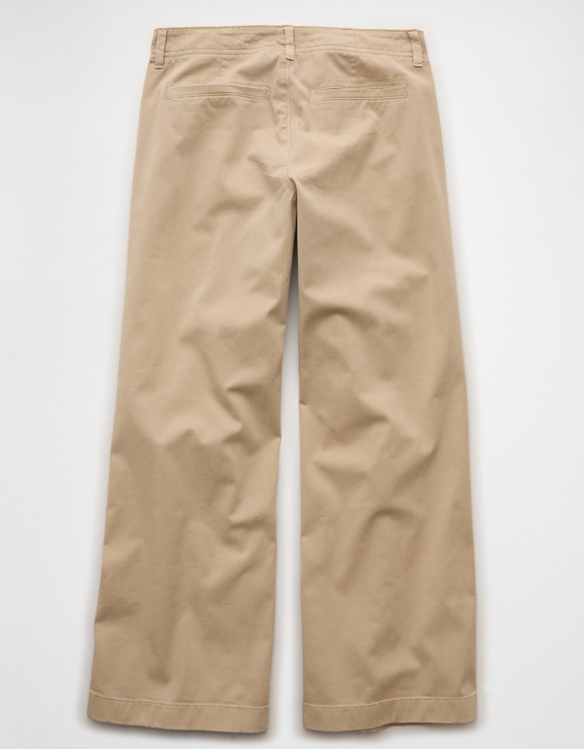 AE Low-Rise Wide-Leg Khaki Pant - image 5