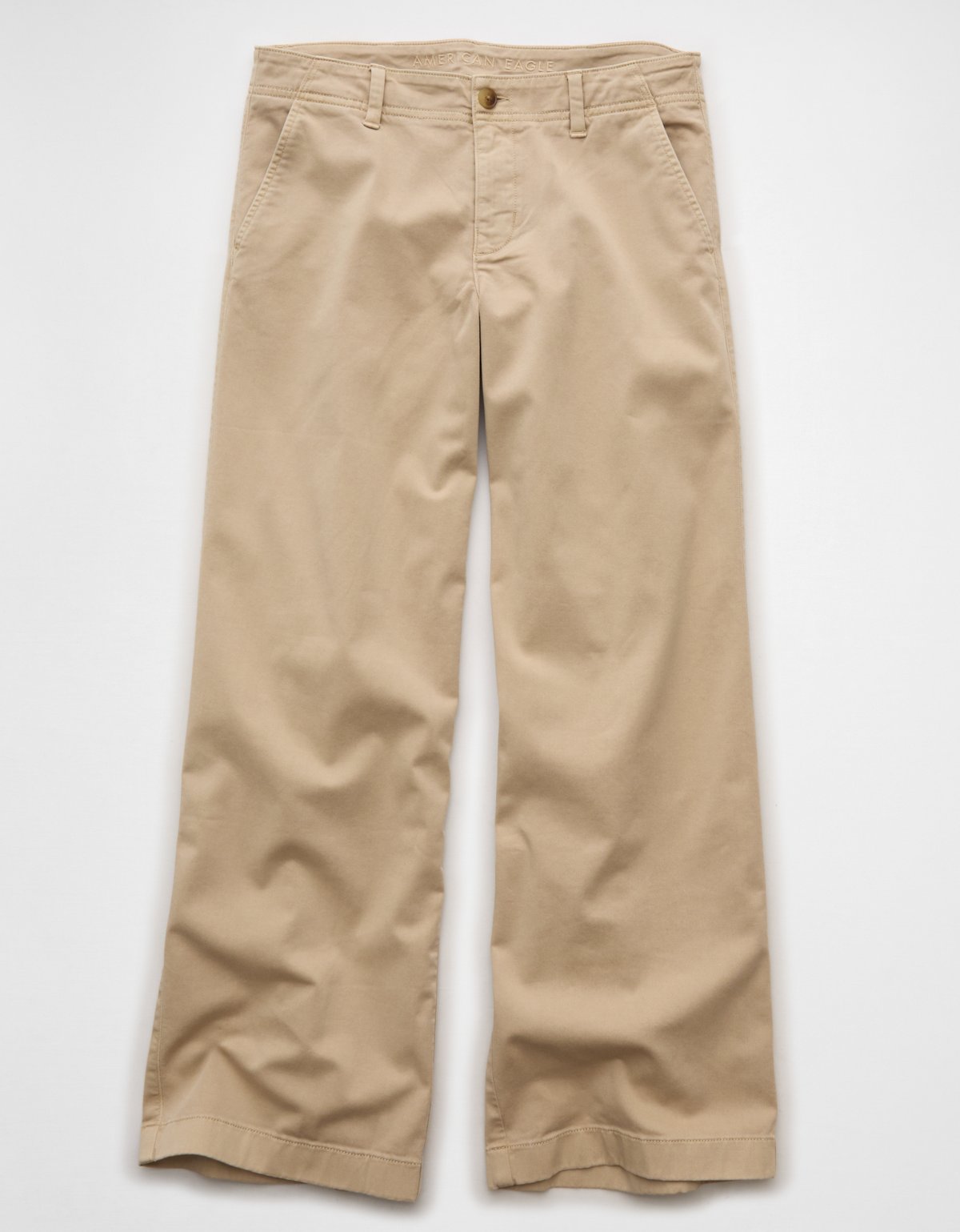 AE Low-Rise Wide-Leg Khaki Pant - image 4
