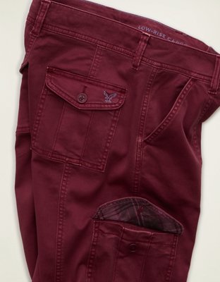 Pantalon cargo à taille basse AE