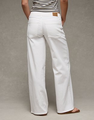 AE Dreamy Drape Stretch Low-Rise Ultra Wide-Leg Pant