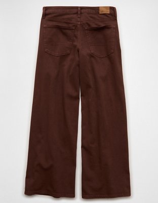 AE Dreamy Drape Stretch Low-Rise Ultra Wide-Leg Pant