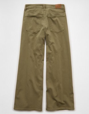 AE Dreamy Drape Stretch Low-Rise Ultra Wide-Leg Pant