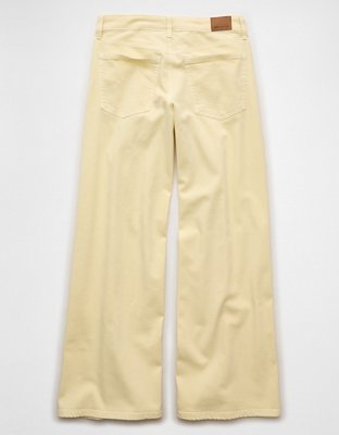 AE Dreamy Drape Stretch Low-Rise Ultra Wide-Leg Pant