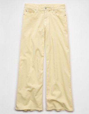 AE Dreamy Drape Stretch Low-Rise Ultra Wide-Leg Pant