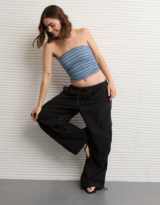 AE Low-Rise Baggy Cargo Parachute Pant