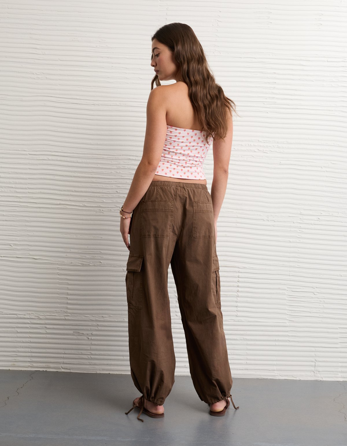 AE Low-Rise Baggy Cargo Parachute Pant - image 3