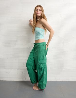 AE Low-Rise Baggy Cargo Parachute Pant