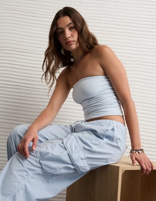 AE Low-Rise Baggy Cargo Parachute Pant