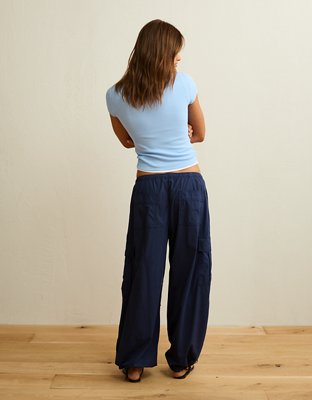 AE Low-Rise Baggy Cargo Parachute Pant