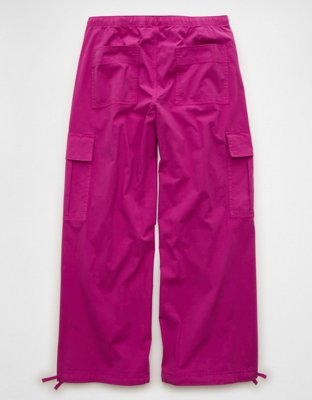 AE Low-Rise Baggy Cargo Parachute Pant | American Eagle