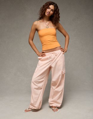 AE Low-Rise Baggy Cargo Parachute Pant